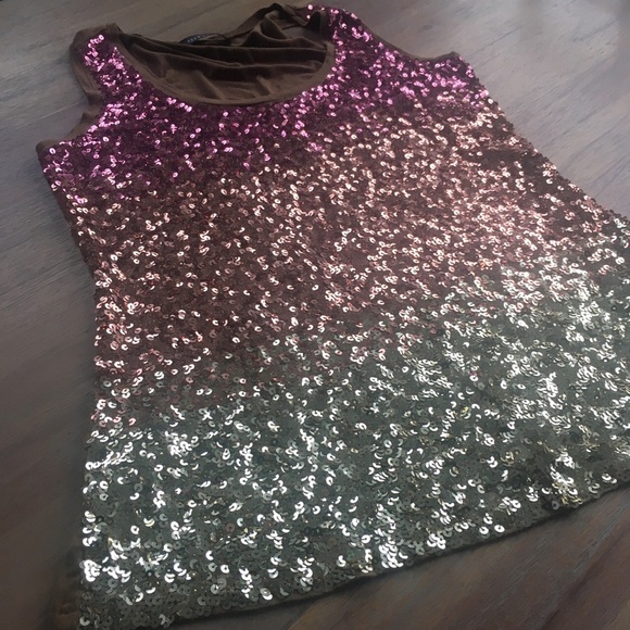 Ombré sequin tank - Picture 3 of 3
